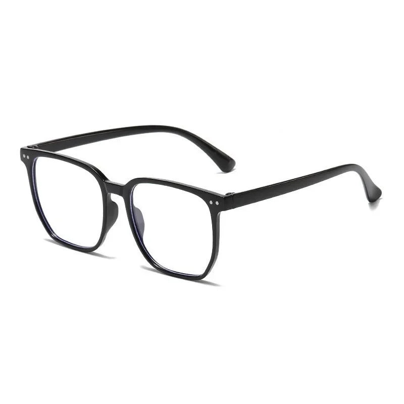 3pcs Unisex Square Frame Blue Light Blocking Glasses - Stylish Campus Look, Face-Flattering Optical Eyewea